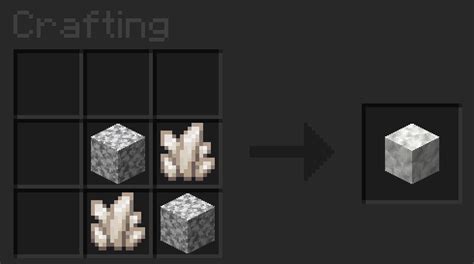 Craftable Calcite! Screenshots - Customization - Minecraft