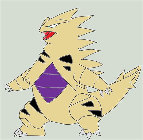 Shiny Tyranitar by Artrookie--yup on DeviantArt