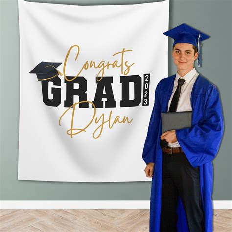 Graduation Photo Banner Custom Graduation Party Backdrop - Etsy