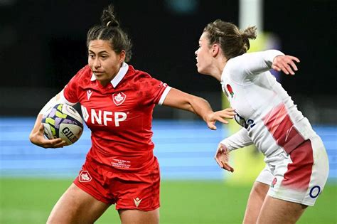 Top-ranked England continues rugby mastery over Canada women with 45-12 ...