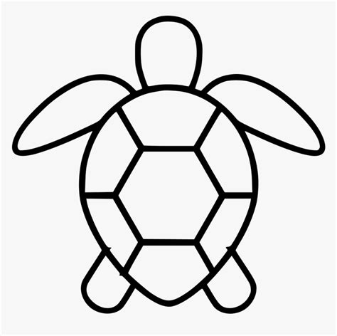 Turtle - Black And White Turtle Svg, HD Png Download , Transparent Png ...