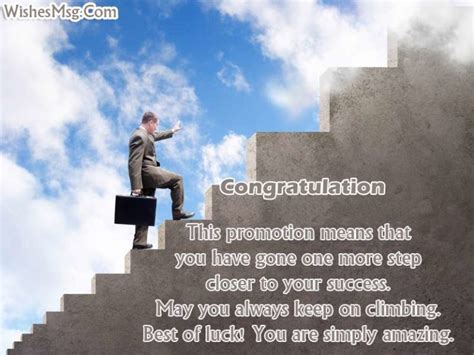 Job Promotion Wishes – Congratulation Messages For Promotion - Sweet ...