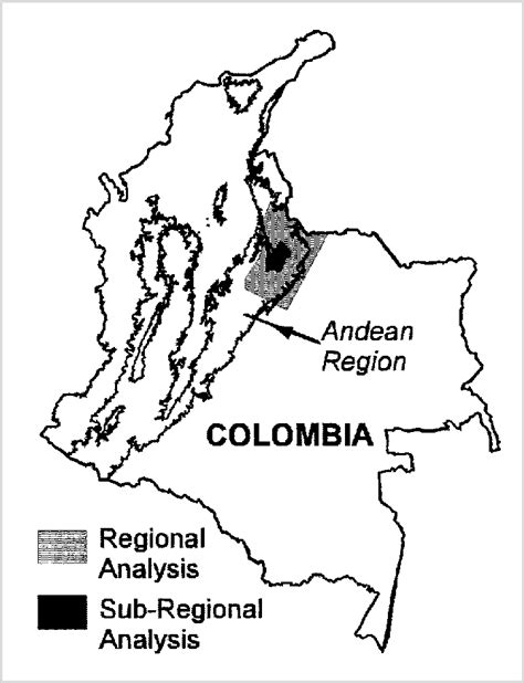 Location map showing the regional and subregional study areas ...