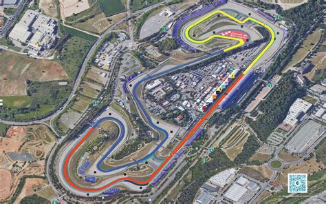 Web Map of the Circuit de Barcelona-Catalunya (3360x2100) - Built for Round 6 F1 2020 16Aug20 ...