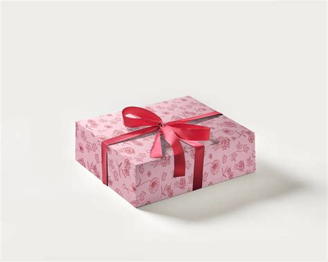 Enchanting Pink Floral Wrapping Paper | 100% Eco-Friendly