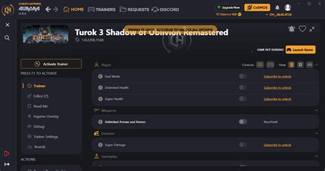 Turok 3: Shadow of Oblivion Remastered Trainer +13 v1.0.2208.1568 ...