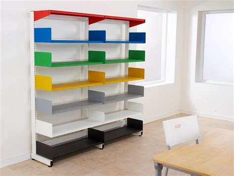 Metal Library Shelving - Furniture For Schools