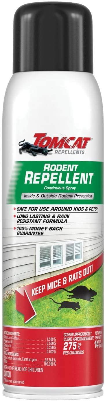 Tomcat Repellents Rodent Repellent Continuous Spray, 14 oz. - Walmart.com