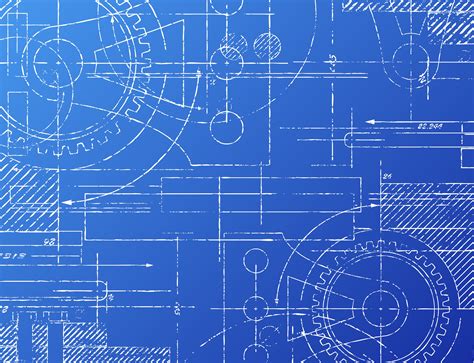 Blueprint art, Blueprints, Stock illustration