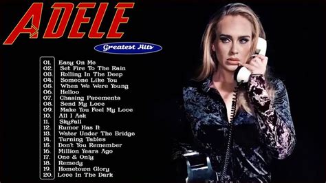 Adele Greatest Hits Full Album 2023 - Adele Best Songs Playlist 2023 - YouTube in 2022 | Song ...