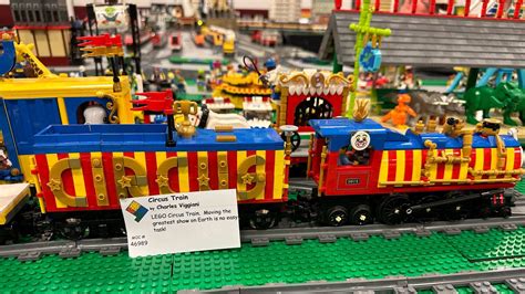 LEGO Circus Train - BrickFair VA 2023 - YouTube