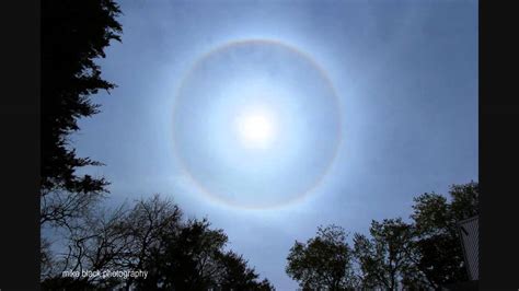 Solar Halo Parhelic Circle formation 14 May 2013 - YouTube