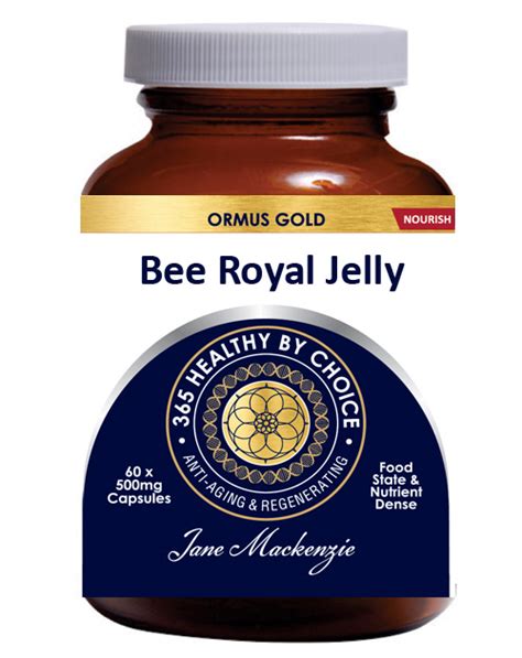 Bee Royal Jelly 60 Caps - 365 Healthy By Choice