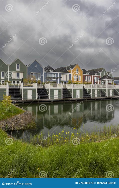 Modern Residential Architecture in Houten, the Netherlands Stock Photo - Image of exterior ...