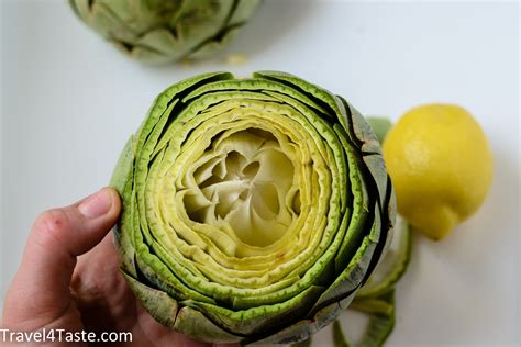 Simple preparation of Artichoke (in the oven) – Travel For Taste