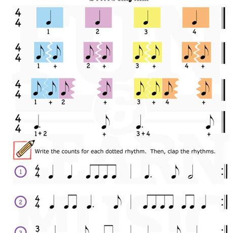 Rhythm Worksheets For Kindergarten - Maths Worksheets For Primary School