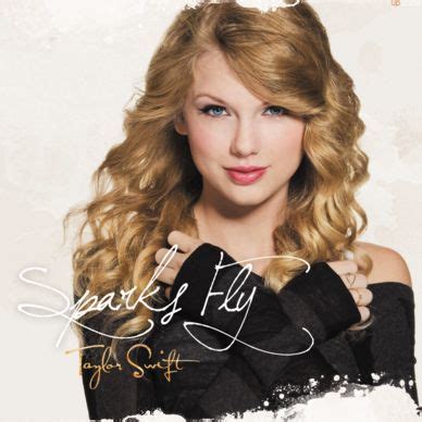 Taylor Swift Sparks Fly Album Cover | One & only