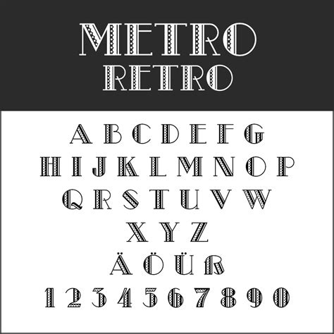 Free vintage fonts: 11 + 1 retro fonts