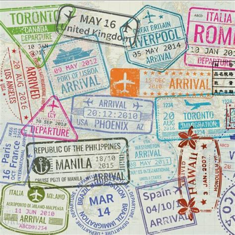 Passport stamps travel – Artofit