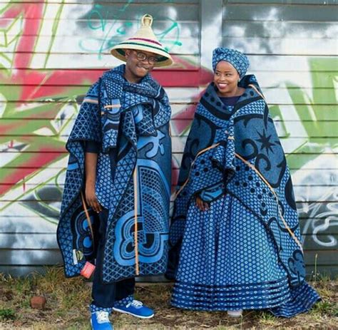 Beautiful Basotho Traditional Blanket Attire for wedding – styles 2d