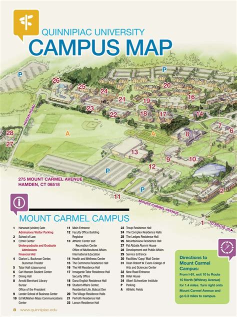 Quinnipiac University Campus Map - Best Map Cities Skylines