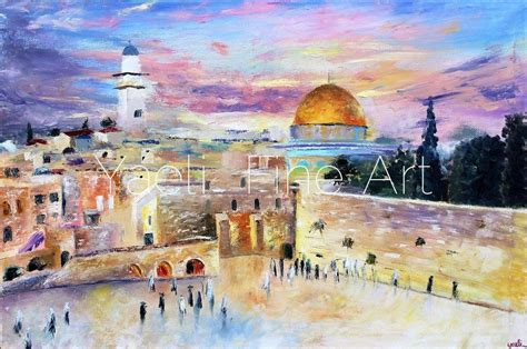 Our Beautiful Kosel (SOLD) | Biblical art, Jewish art, Painting