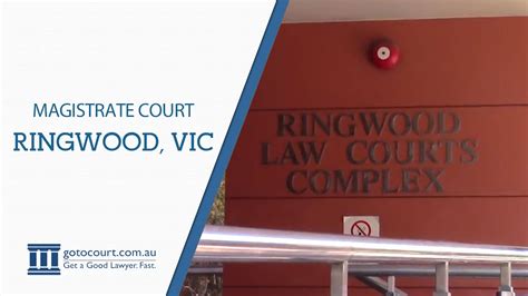 Ringwood Magistrates Court I Go To Court Lawyers I Ringwood VIC - YouTube