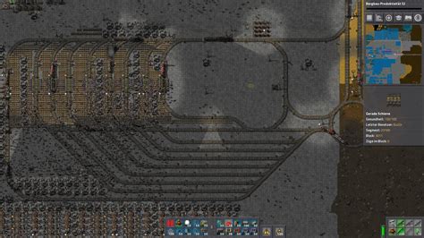 Train station for 70+ trains : r/factorio