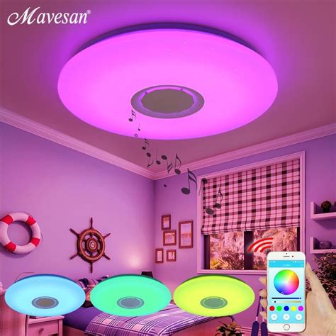 Music Reactive LED Ceiling Lights | Ceiling lights, Led ceiling lights, Led ceiling