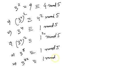 SOLVED: Square-and-Multiply Exponentiation Algorithm: Compute the ...