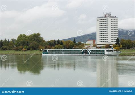 River Cruise on the Danube, in the Port of Linz Editorial Photography - Image of bavaria, bishop ...