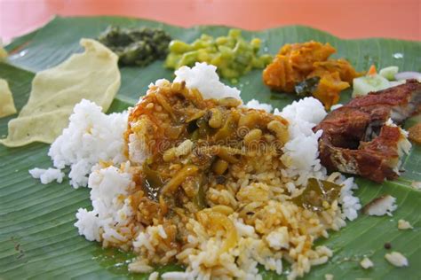 Indian banana leaf stock image. Image of indian, cooking - 3960939