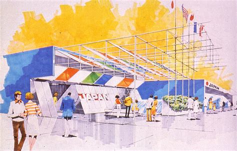 SO MUCH PILEUP: Japan Pavilion at the 1982 World's Fair