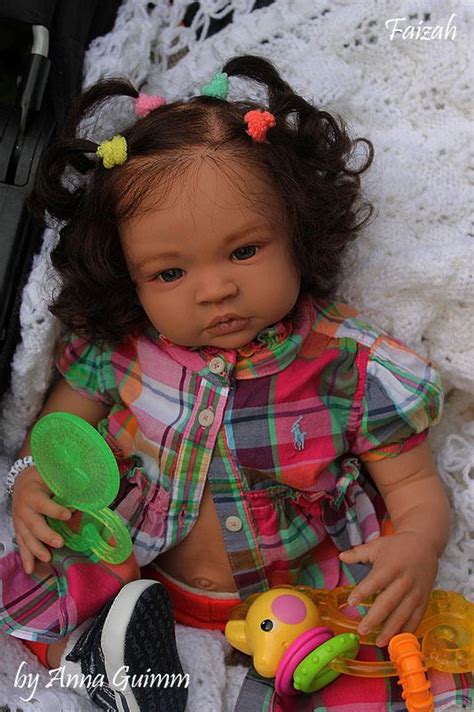 So Real Reborn 22"Baby doll AA Biracial Ethnic Shyann Aleina Peterson ...