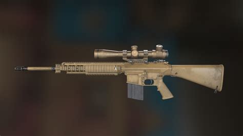 M110 - Semi-Automatic Sniper System - Buy Royalty Free 3D model by saippua [4822d6a] - Sketchfab ...