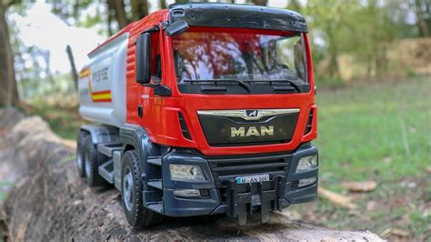 Bruder Toys MAN TGS Tanker Truck - YouTube