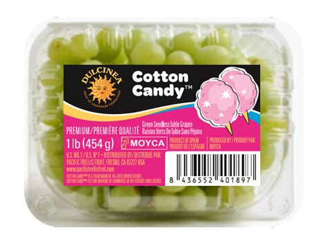 Dulcinea Brand Introduces Deliciously Sweet Cotton Candy Grapes From ...