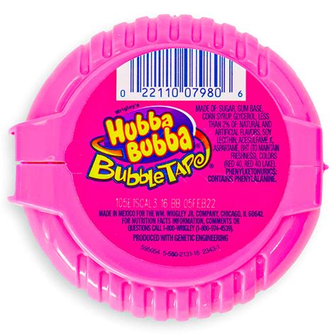 Hubba Bubba Awesome Original Bubble Gum Tape | Candy Funhouse – Candy Funhouse US