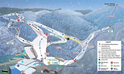 Ober Mountain Trail map - Freeride