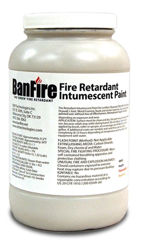 BanFire Intumescent Fire Retardant Paint