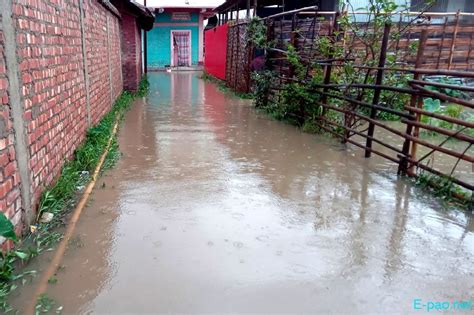 Incessant rain floods Manipur : Most areas in Imphal valley districts ...