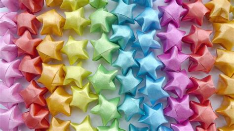 Origami Star - DIY Paper Origami Lucky Star Tutorial | Origami lucky ...