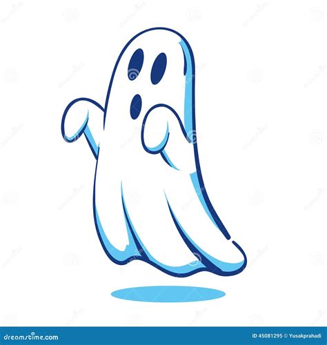 Ghost Vector Illustration | CartoonDealer.com #73675410