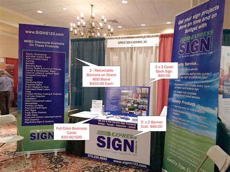 Making the Most of Your 10 x 10 Tradeshow Booth for Less! - Express Signs & Graphics, Inc