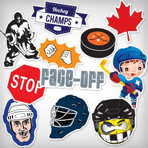 Custom Hockey Stickers | Premium Quality