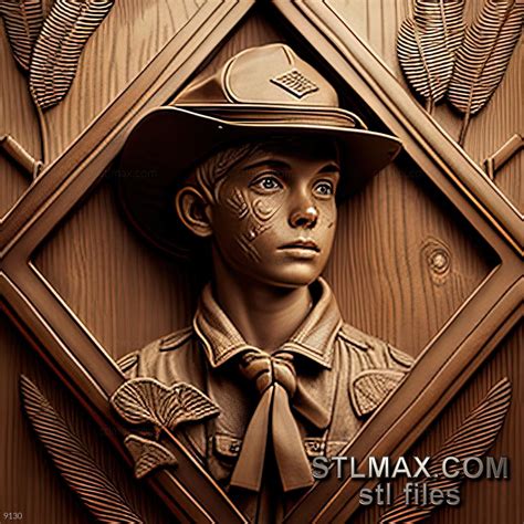 Catalog - Boy Scout | 3D model for CNC and 3D printers