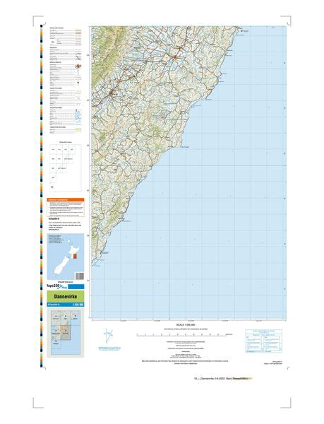 Buy 15 - Dannevirke Topo250 map