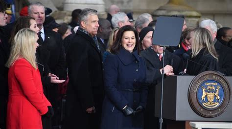 Inauguration Day for Gov. Gretchen Whitmer, top officials