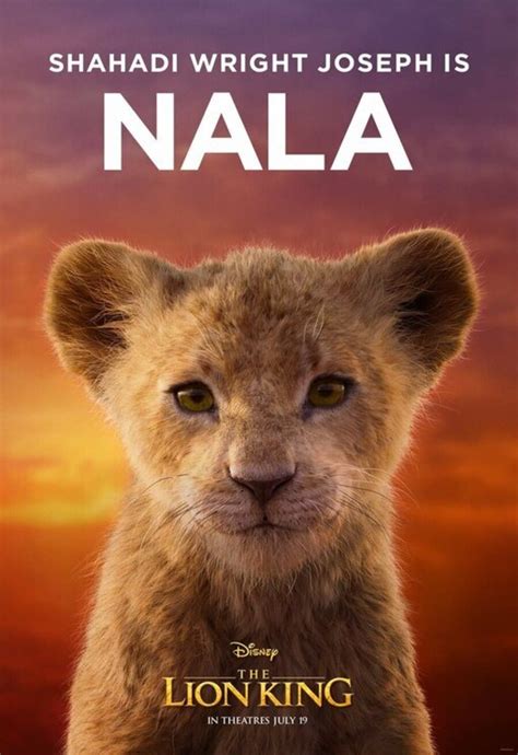 Nala - Cartel de El Rey León (2019) - eCartelera