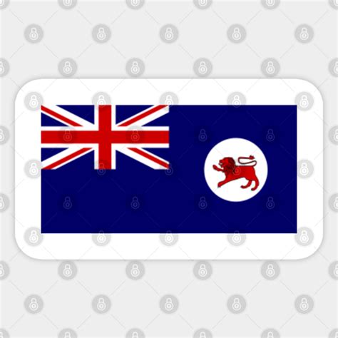 Tasmania Flag - Tasmania Australia Australian - Sticker | TeePublic